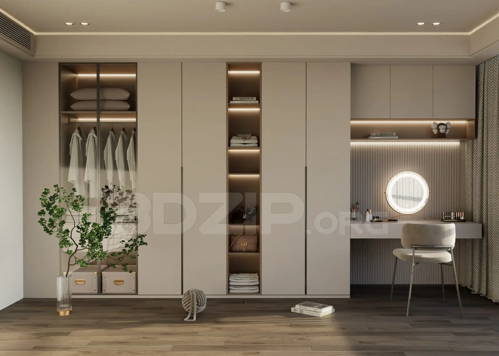 Dressing room
