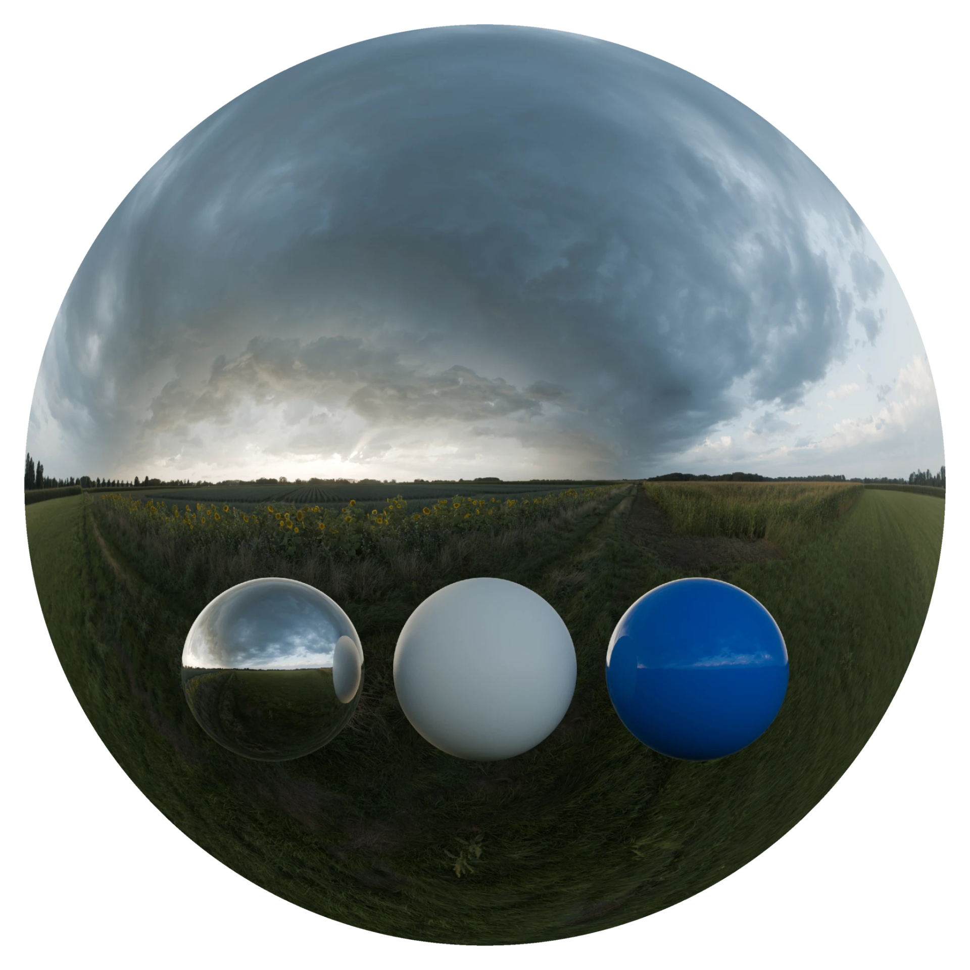 Evening Sky HDRI 030 A