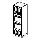 Dual Oven — preview 1, by Modern Medium 5.1 Library (RevitCity, CC0)