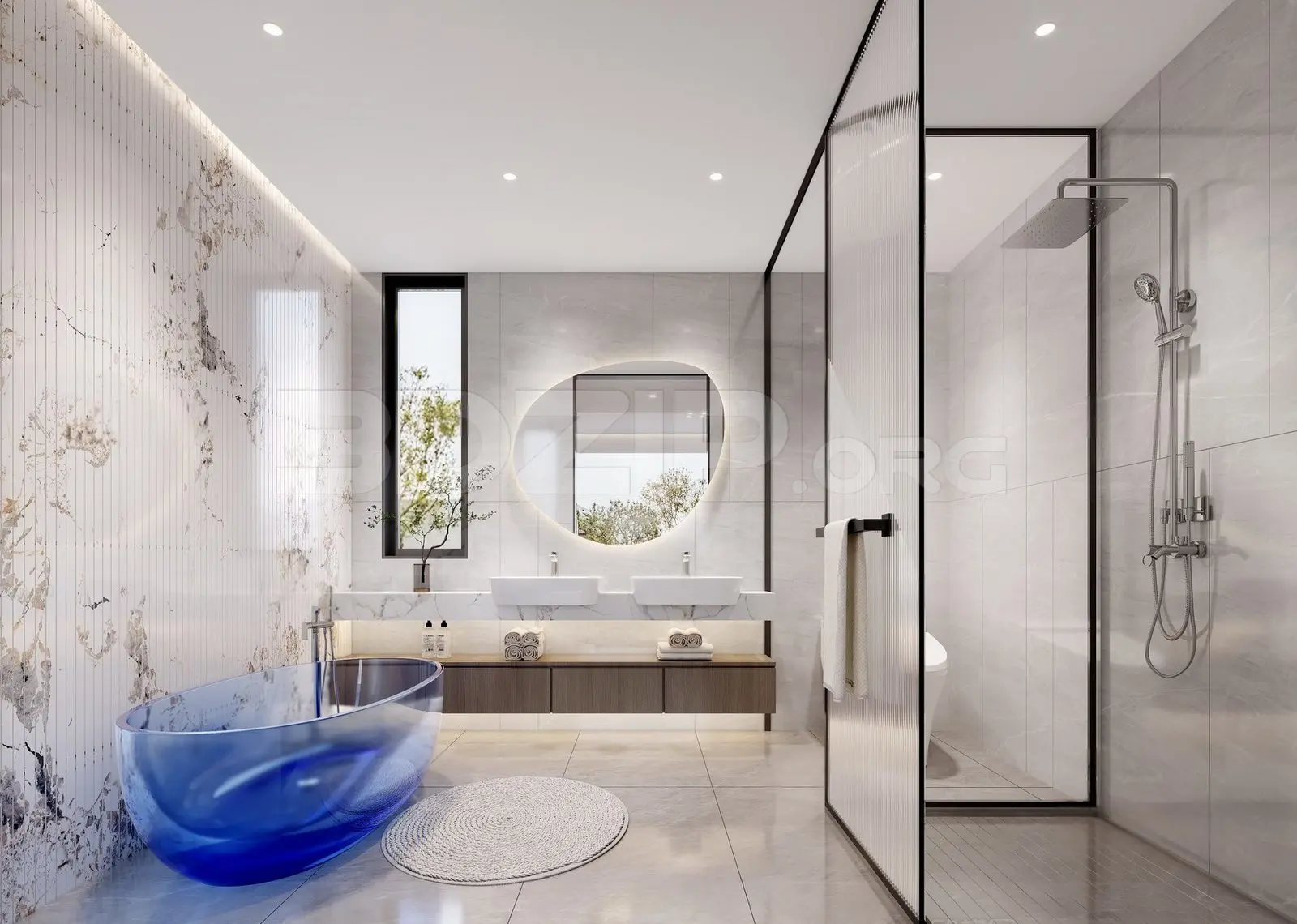 Bathroom Interior — preview 1 (3dzip)