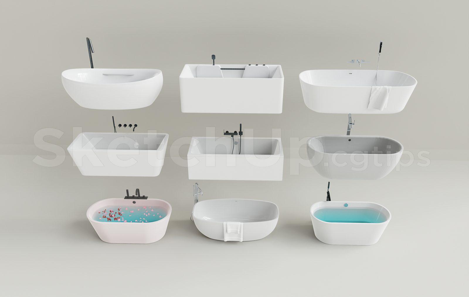 Bathtub — preview 1 (cgtips)