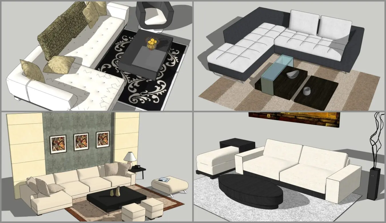 Combo Sofa — preview 1 (cgtips)