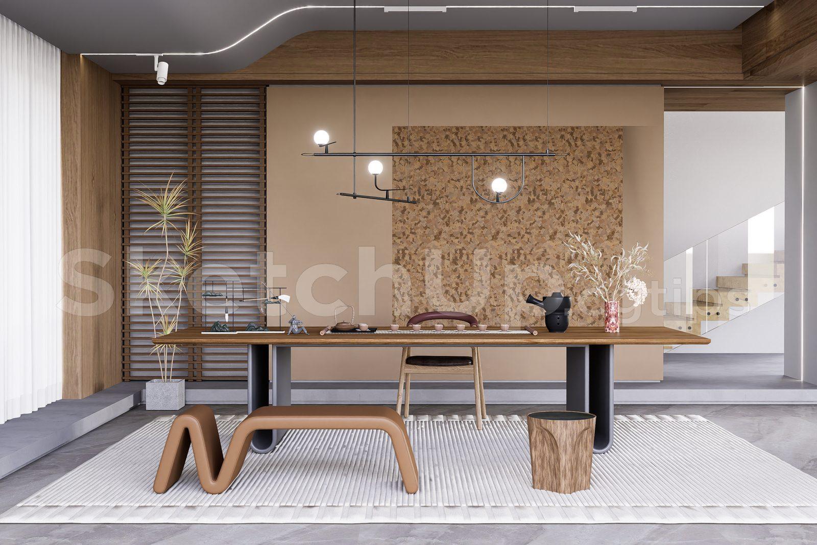 Tea Room Interior