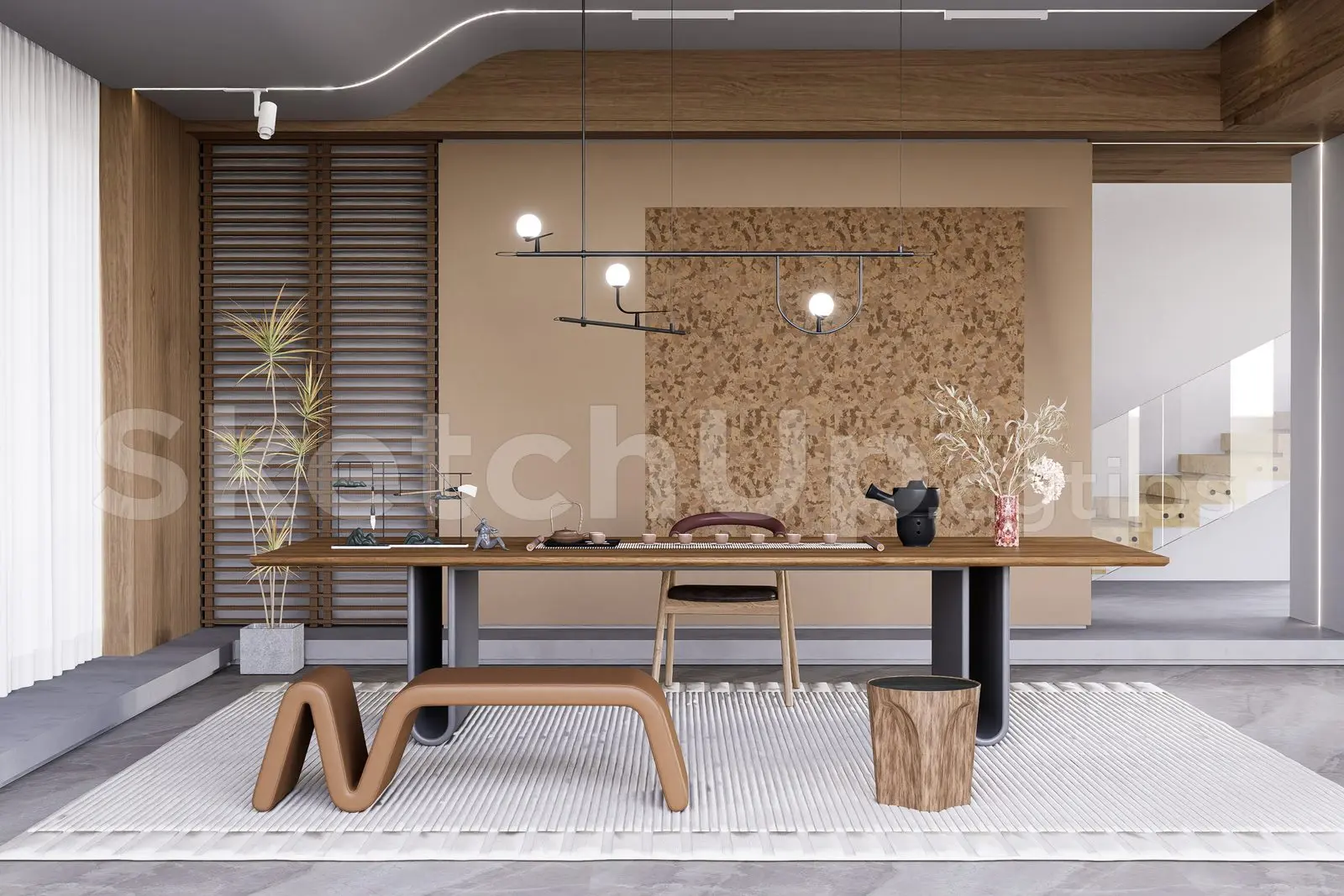 Tea Room Interior