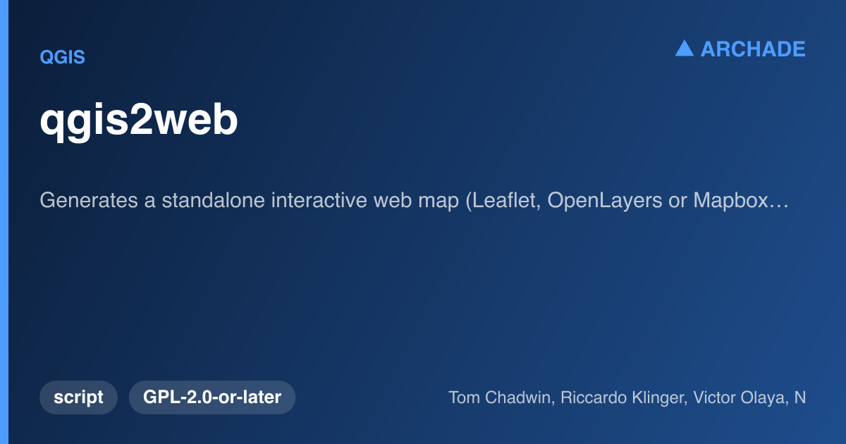 qgis2web