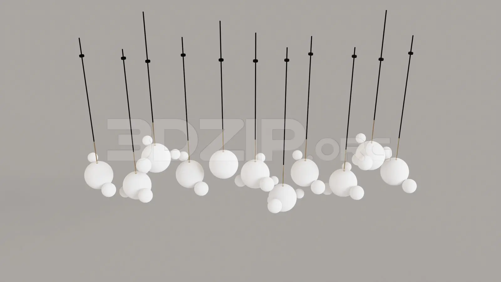Ceiling Light — preview 1 (3dzip, CC0)