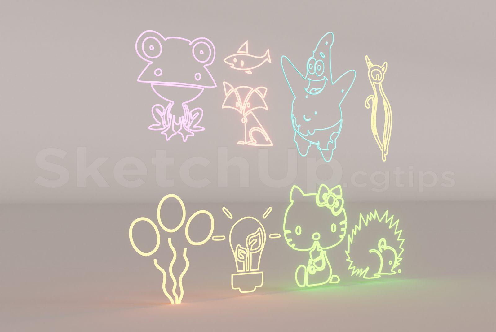 Neon Light Set