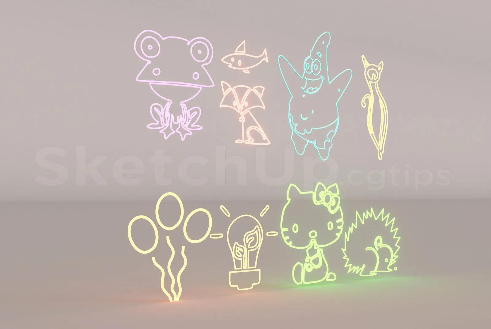 Neon Light Set