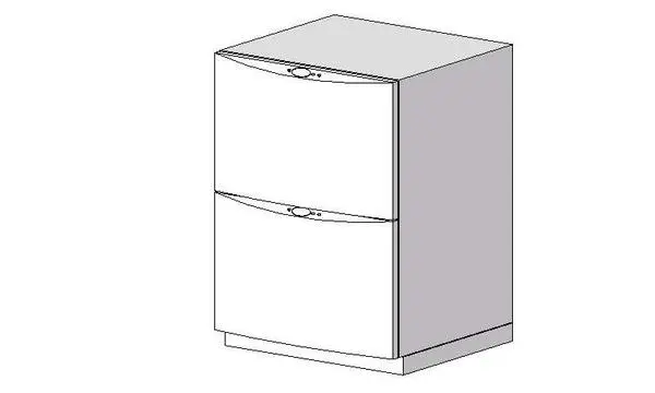 Fisher and Paykel Double Dish Drawer