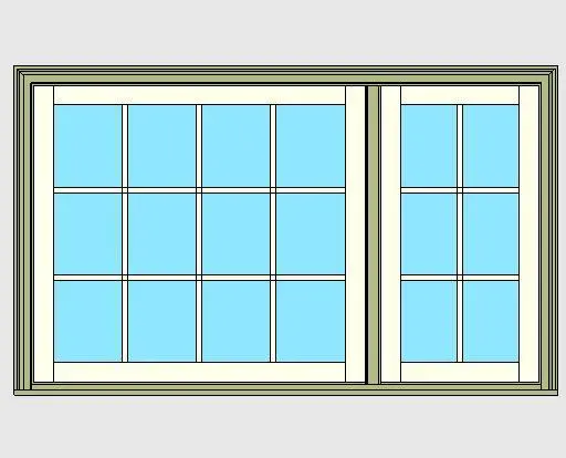 Kolbe Ultra Series Casement Picture Combination Right Flanker Units