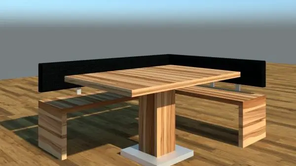 Corner Seat with Table
