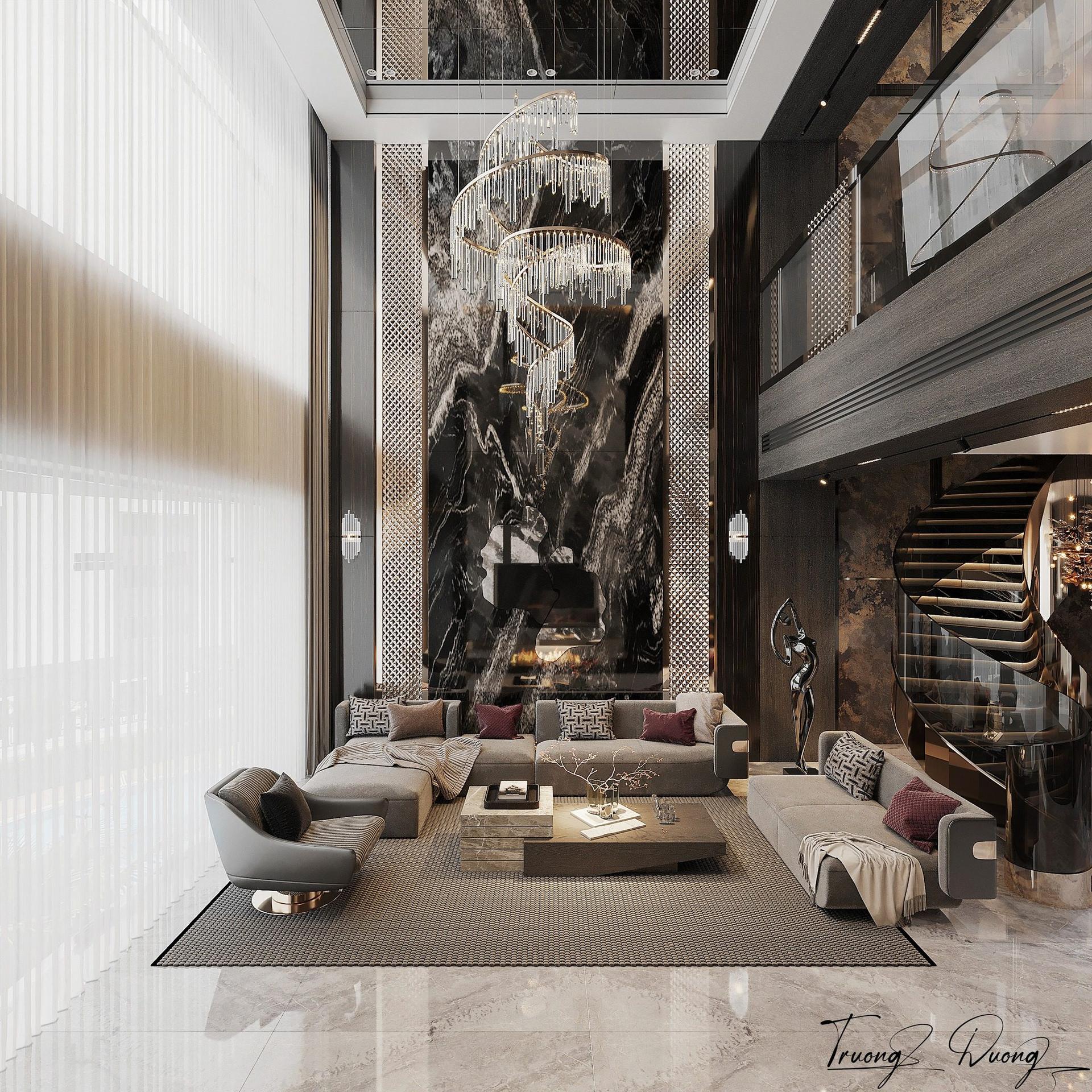 Living Room – Kitchen Interior