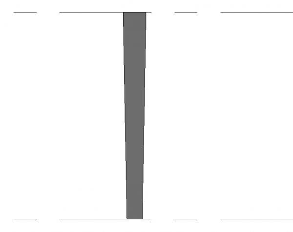 Tapered Architectural Column