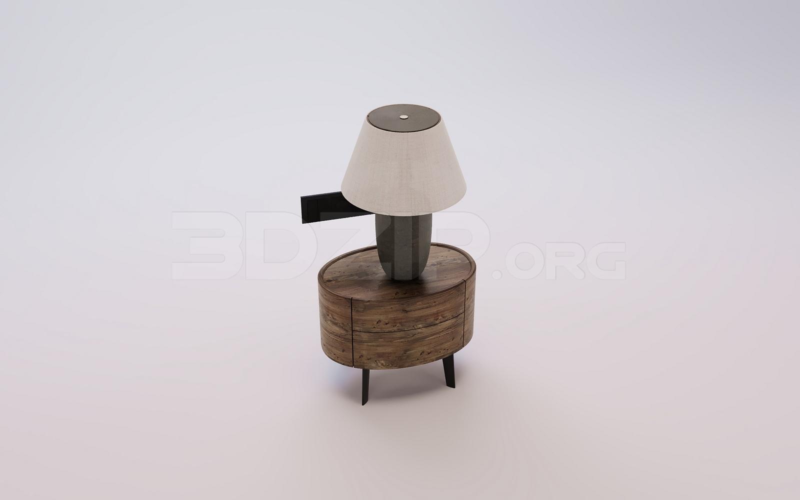 Bedside Table — preview 1 (3dzip)