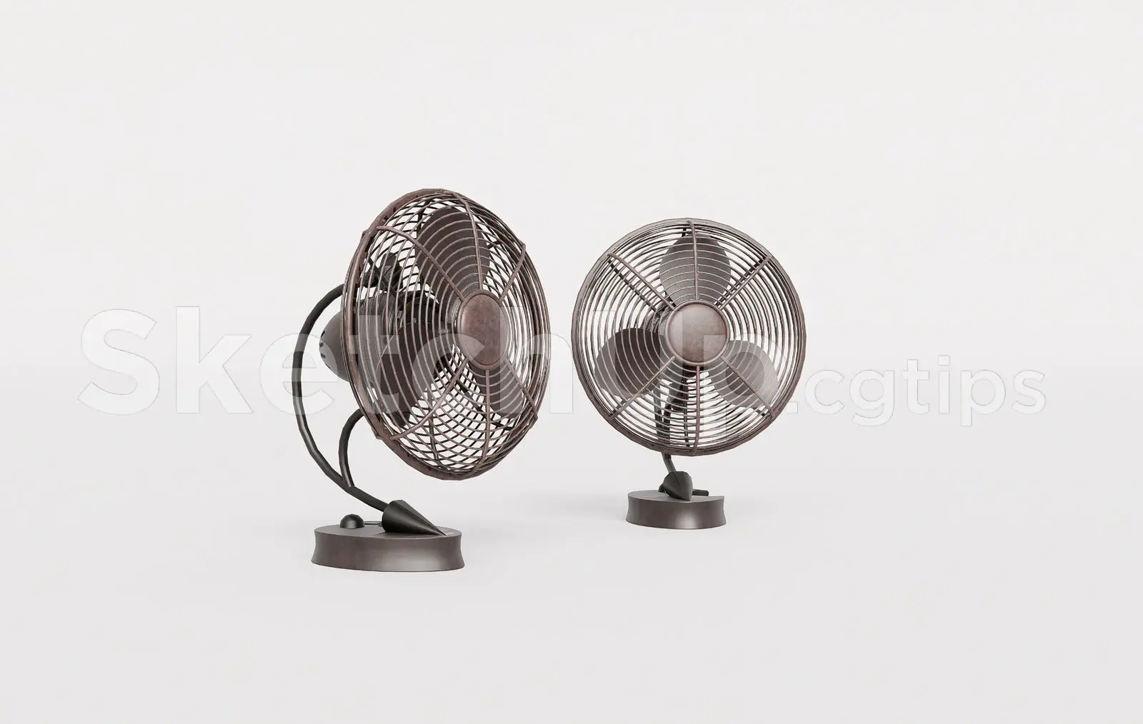 Cinni Desk Fan — preview 1 (cgtips)