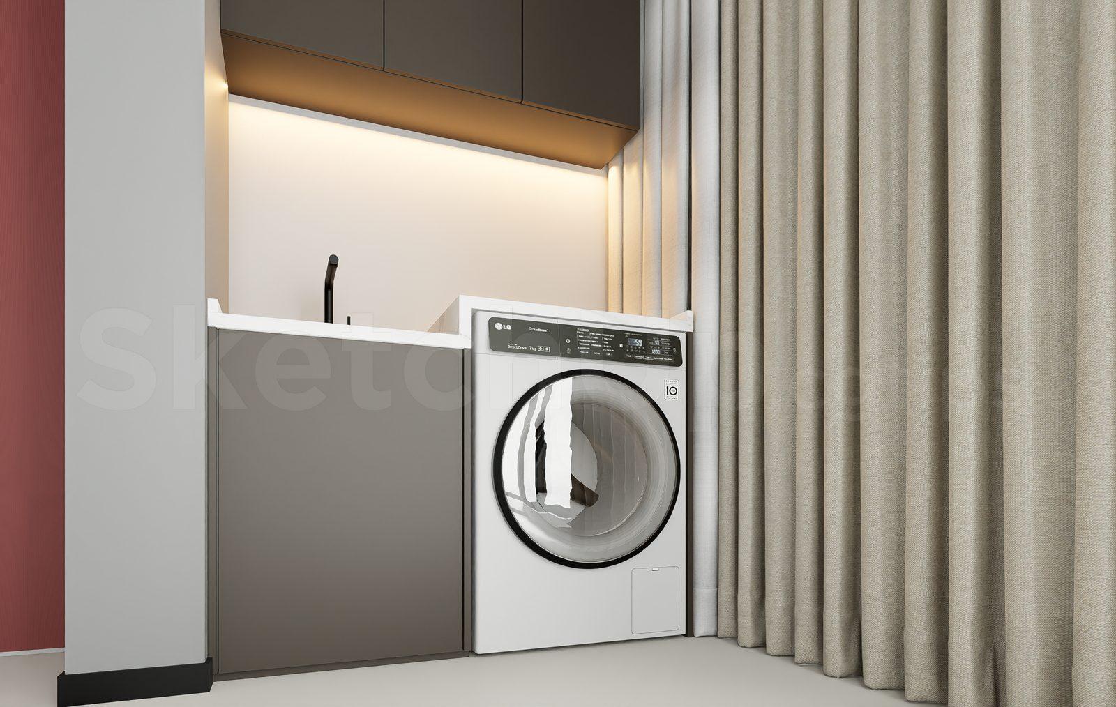 Modern Laundry Room — preview 1 (cgtips)