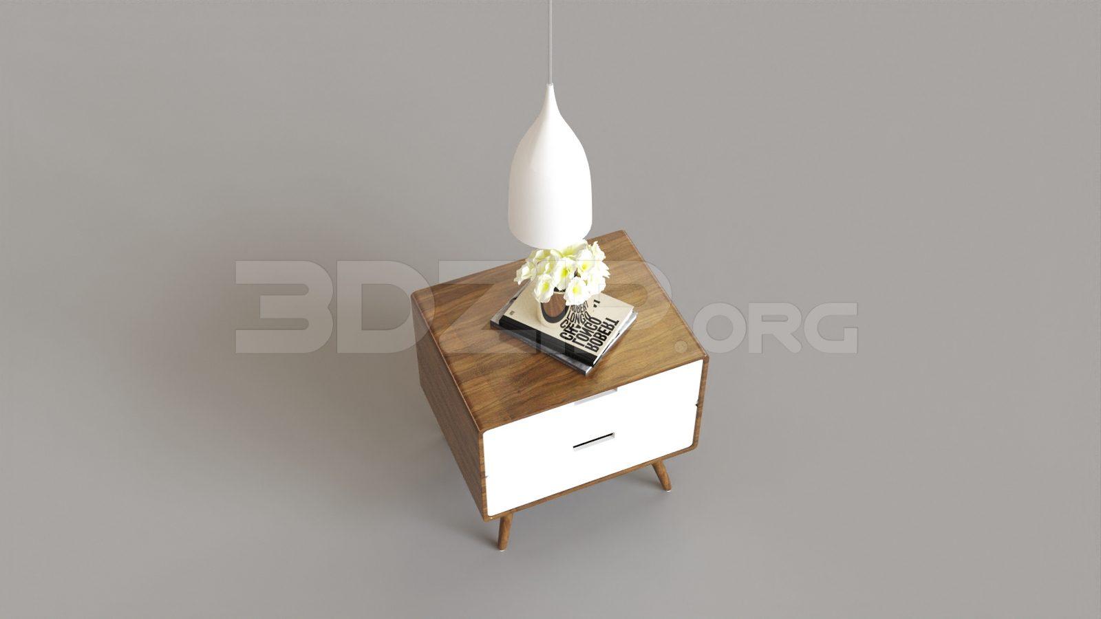 Bedside Table — preview 1 (3dzip)