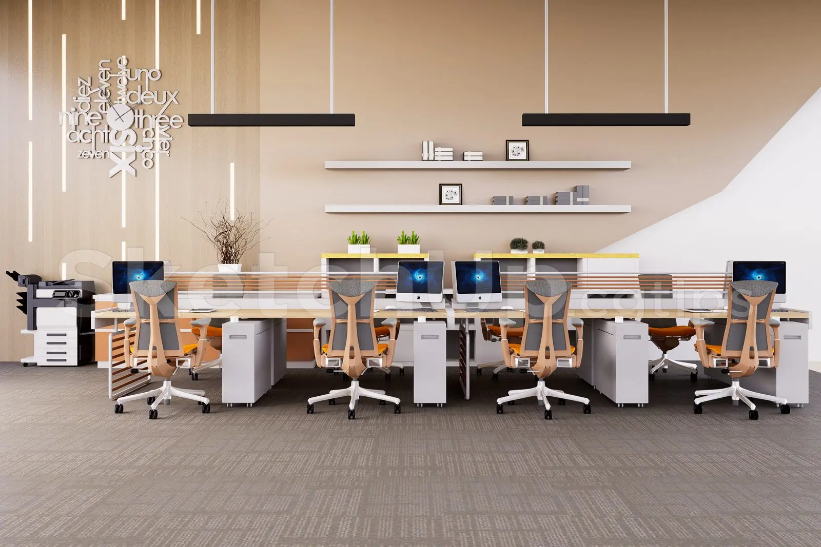 Office Room Interior