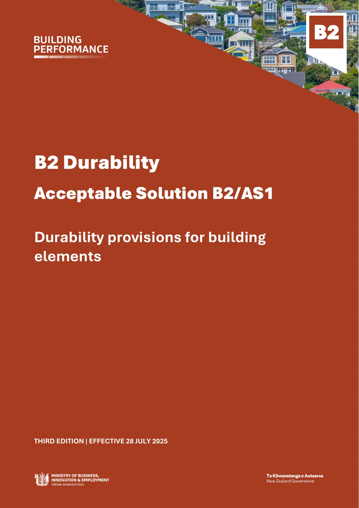 New Zealand Building Code B2/AS1 — Durability (Acceptable Solution) — preview 1