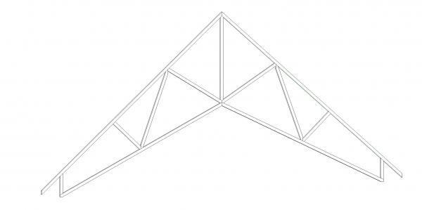 Scissor Truss with parametric heel height