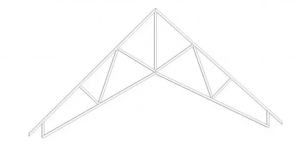 Scissor Truss with parametric heel height