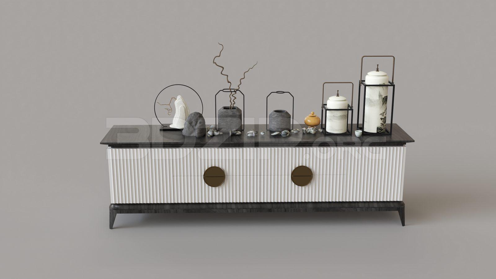 TV Cabinet — preview 1 (3dzip)
