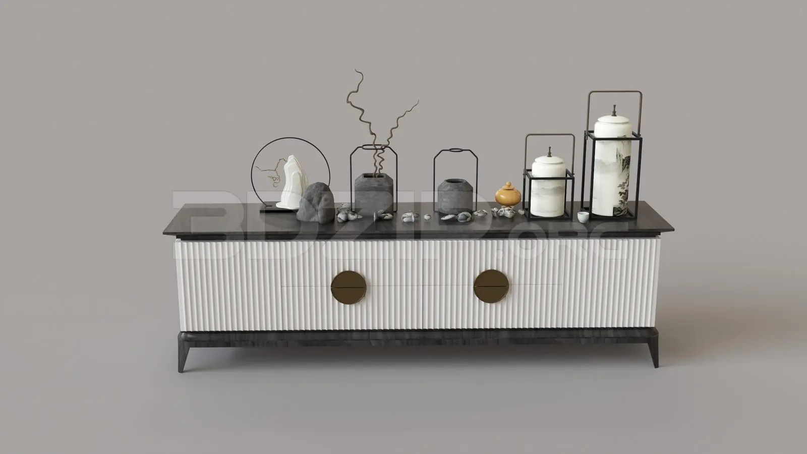 TV Cabinet — preview 1 (3dzip)