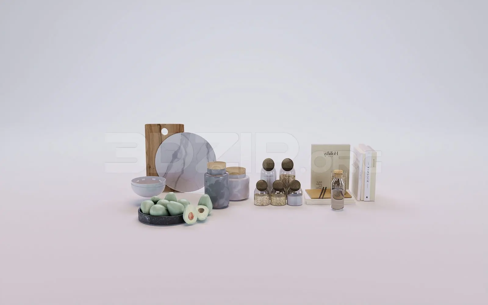 Tableware Kitchen — preview 1 (3dzip)
