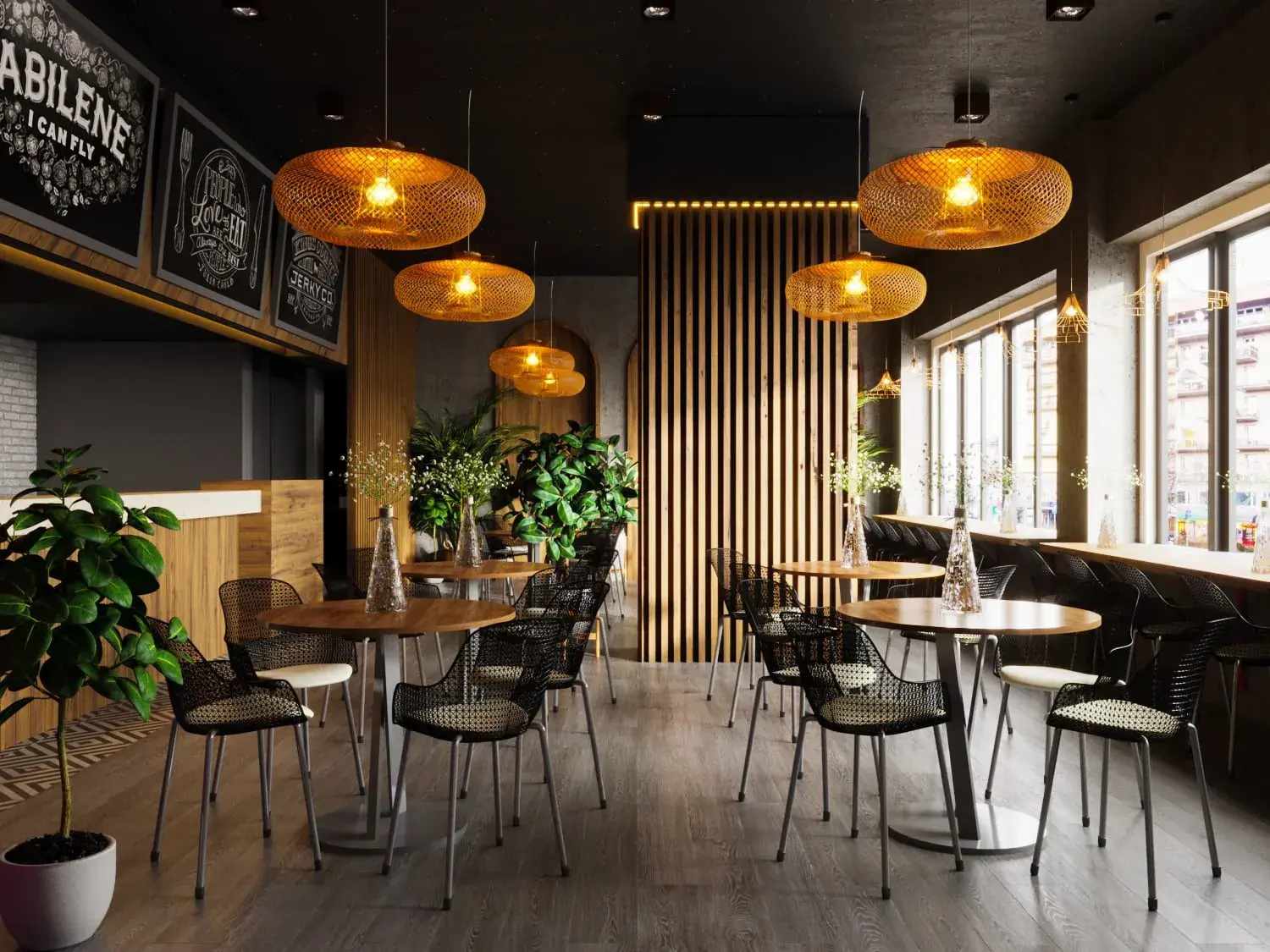 Interior Coffee Scenes