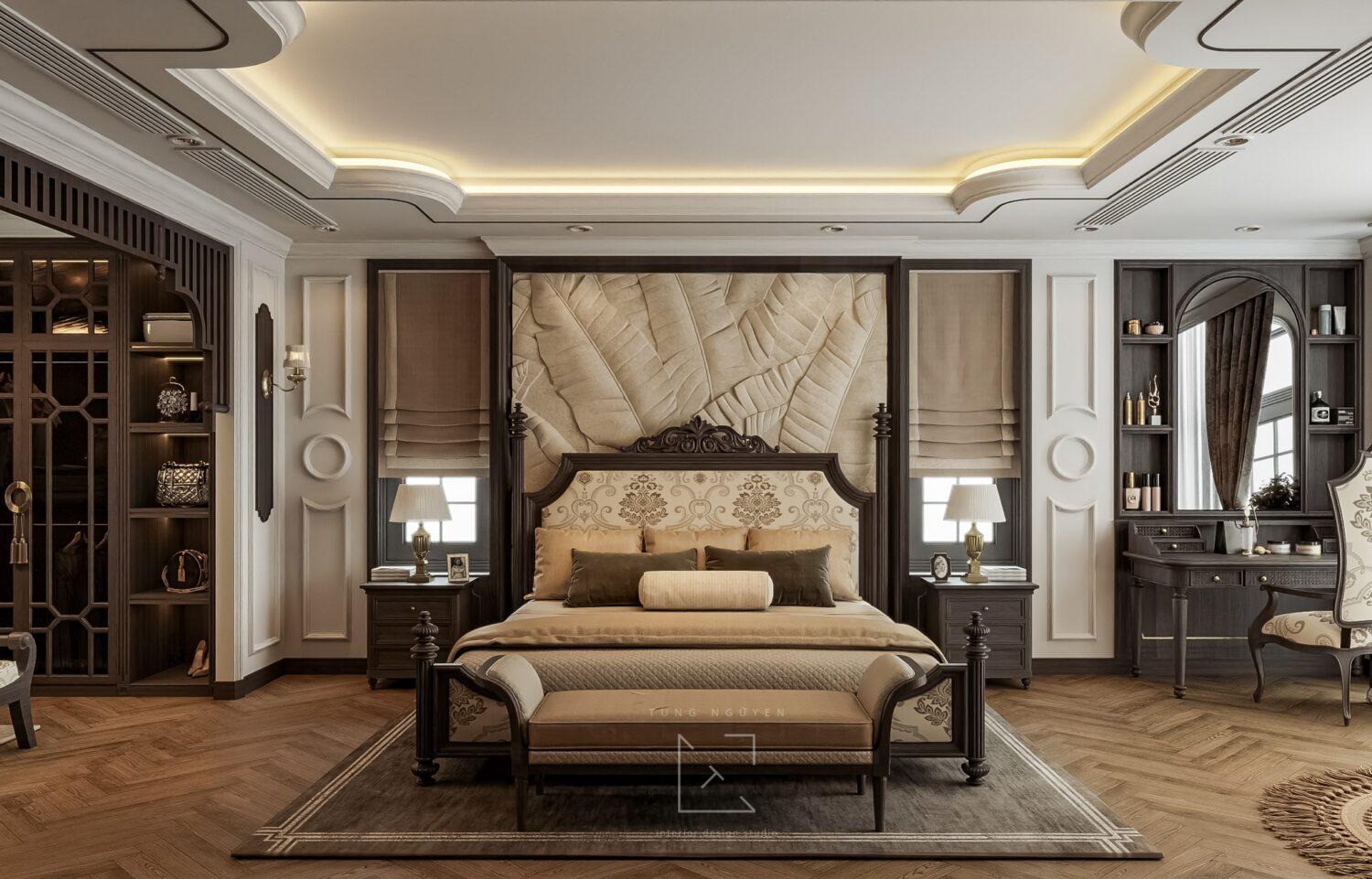 Indochine Master Bedroom Interior