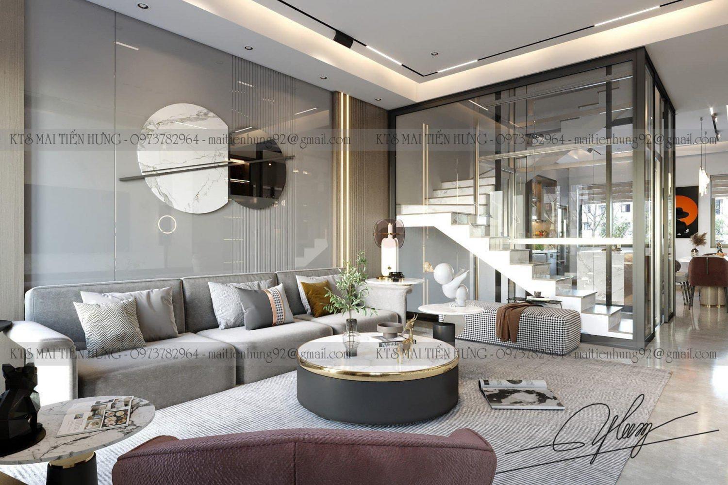Living Room – Kitchen Interior
