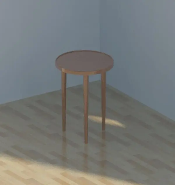 Three leg table