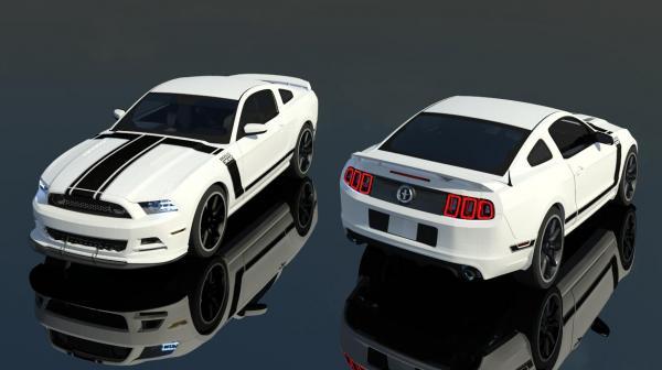 2013 Ford Boss Mustang - Car Automobile Vehicle