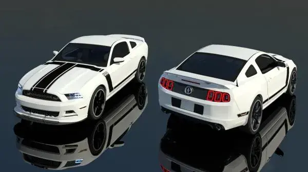 2013 Ford Boss Mustang - Car Automobile Vehicle