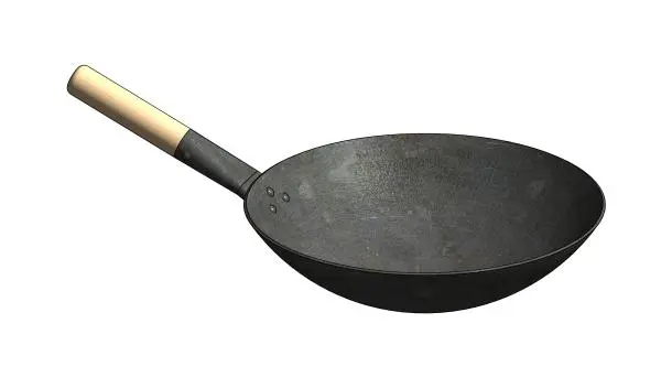 Wok - Wooden Handle