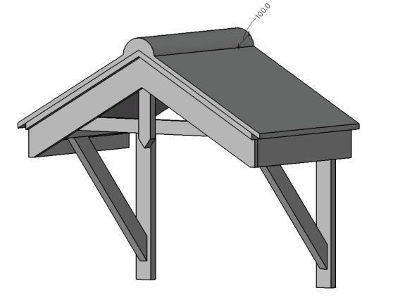Porch with Brackets