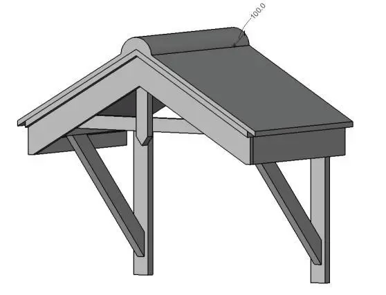 Porch with Brackets