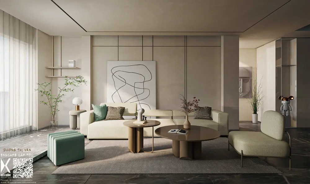 Interior Livingroom Scene