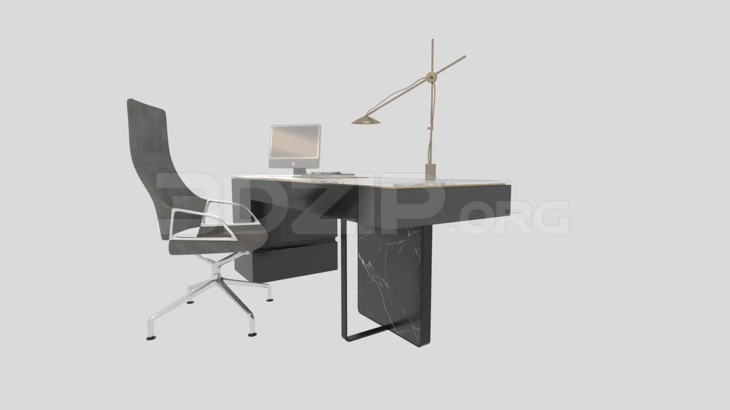 Table Work — preview 1, by Doan Nguyen (3dzip, CC0)