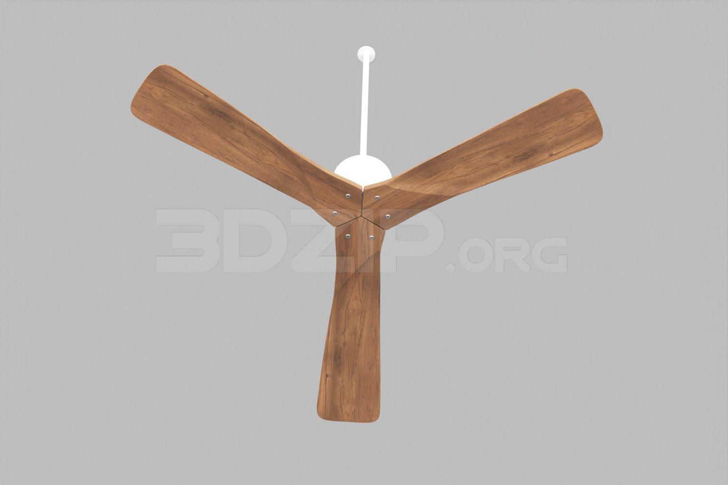 Ceiling Fans — preview 1, by Giang Lu (3dzip)