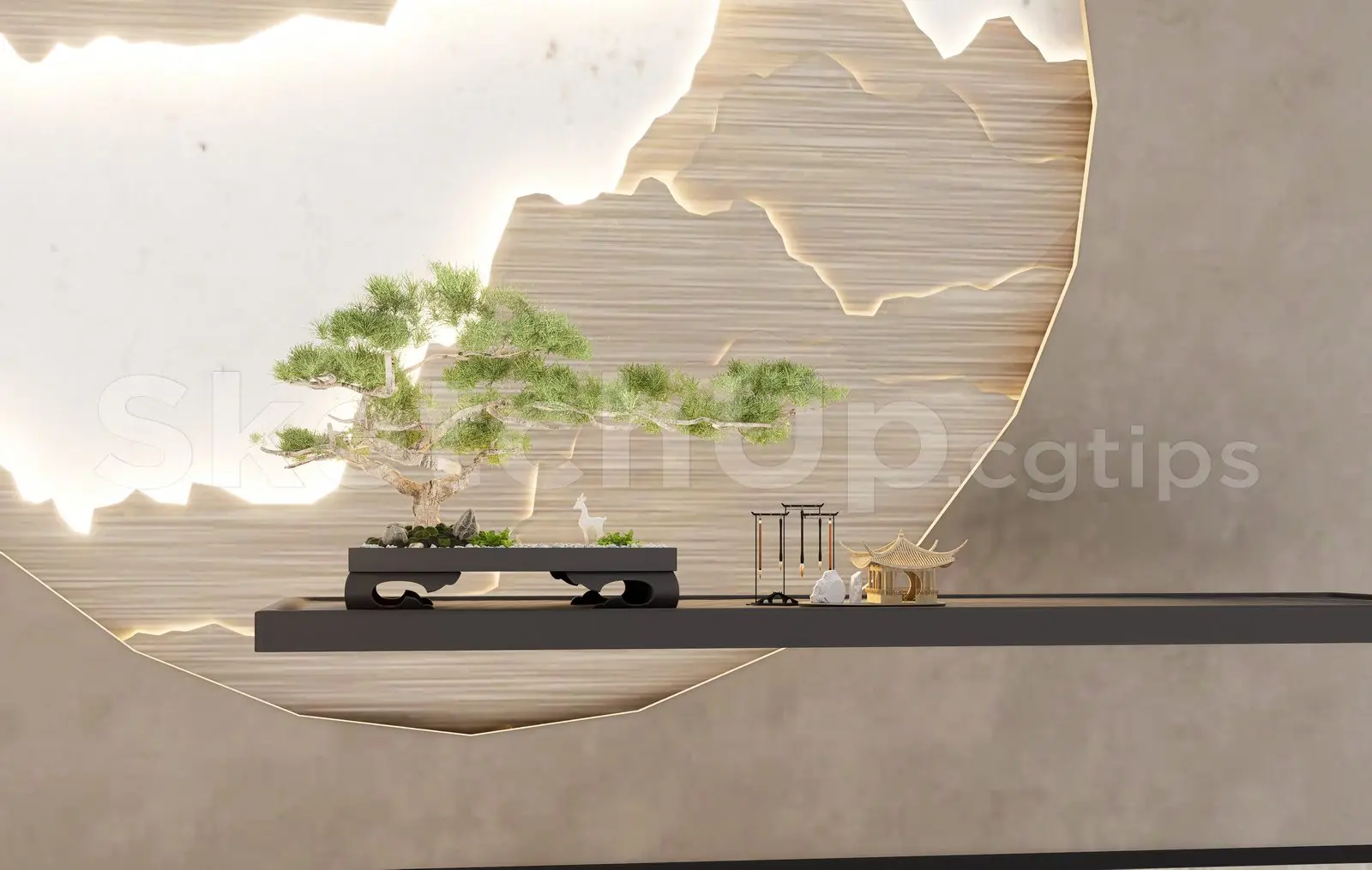BonSai Tree — preview 1 (cgtips, CC0)