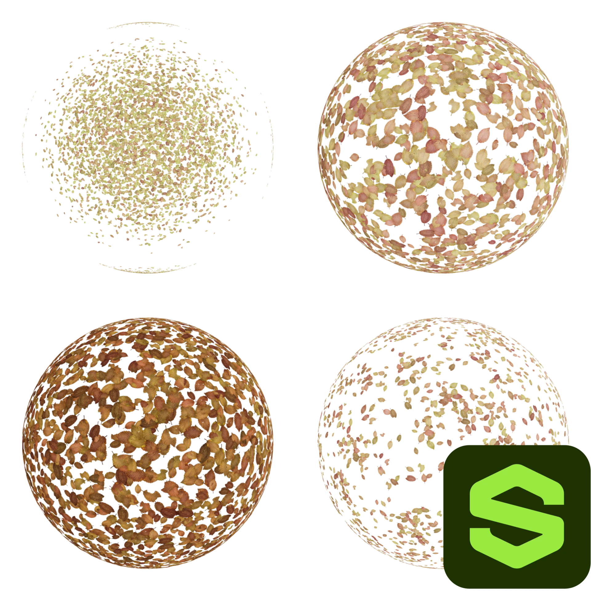 Scattered Leaves Substance 001