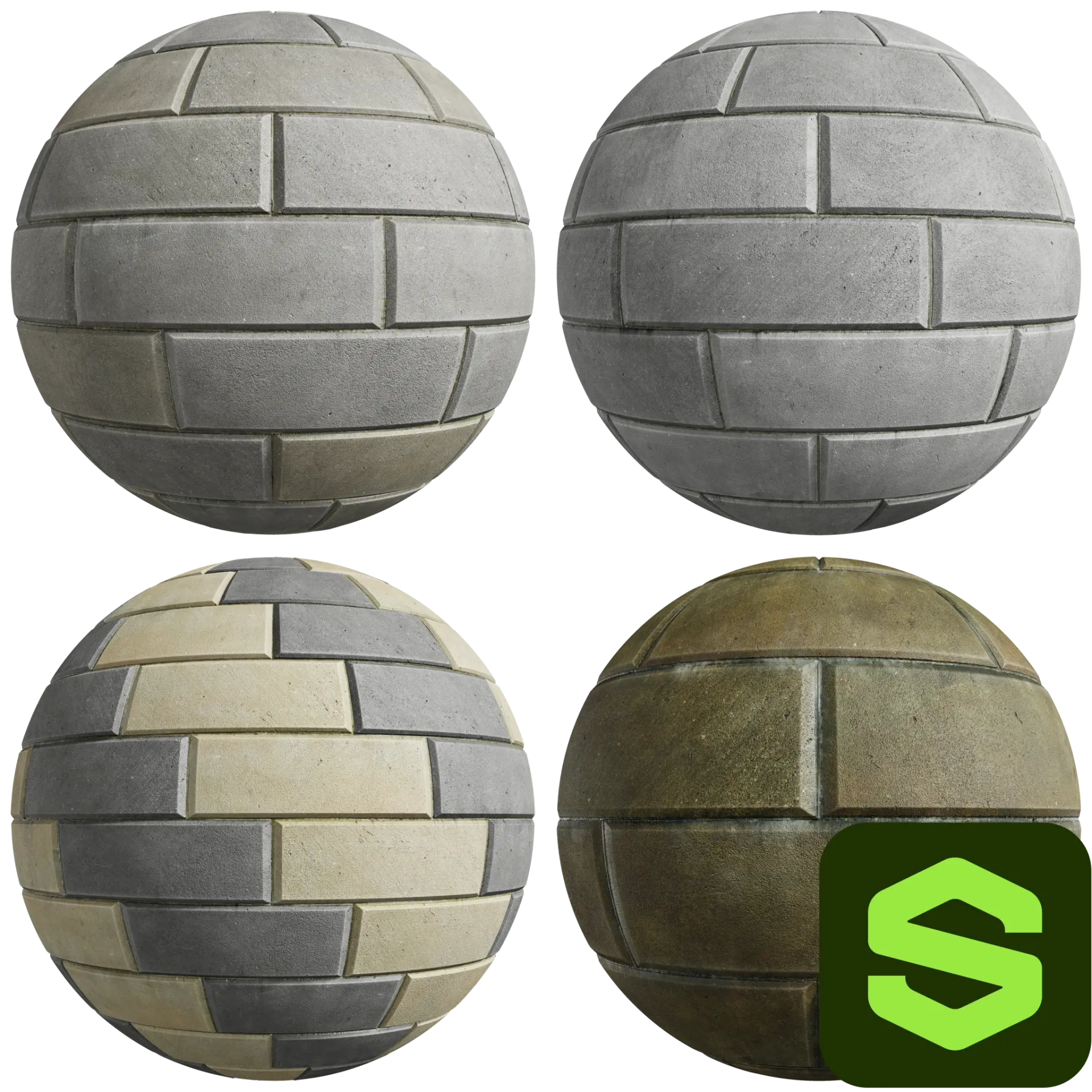 Bricks Substance 004 — preview 1 (ambientCG, CC0)