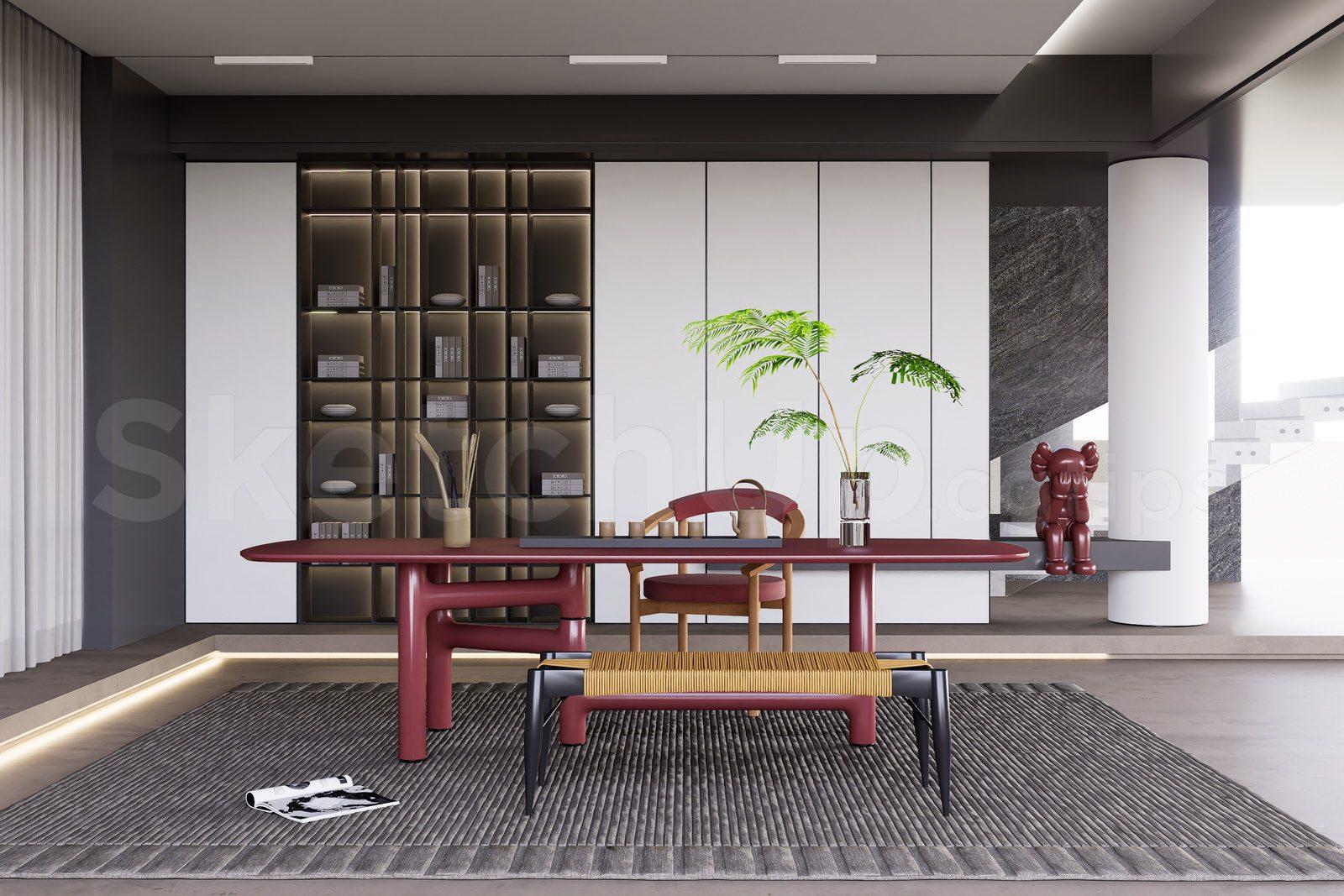 Tea Room Interior
