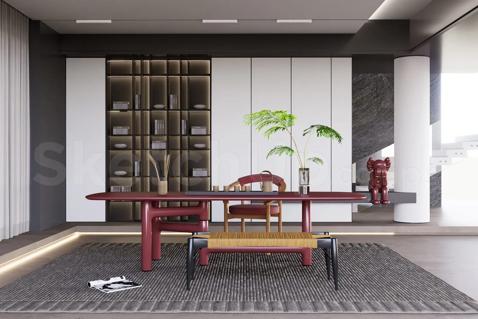 Tea Room Interior