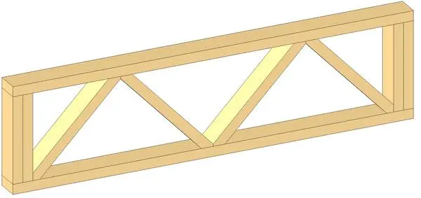 Wood Web Joist 5ft