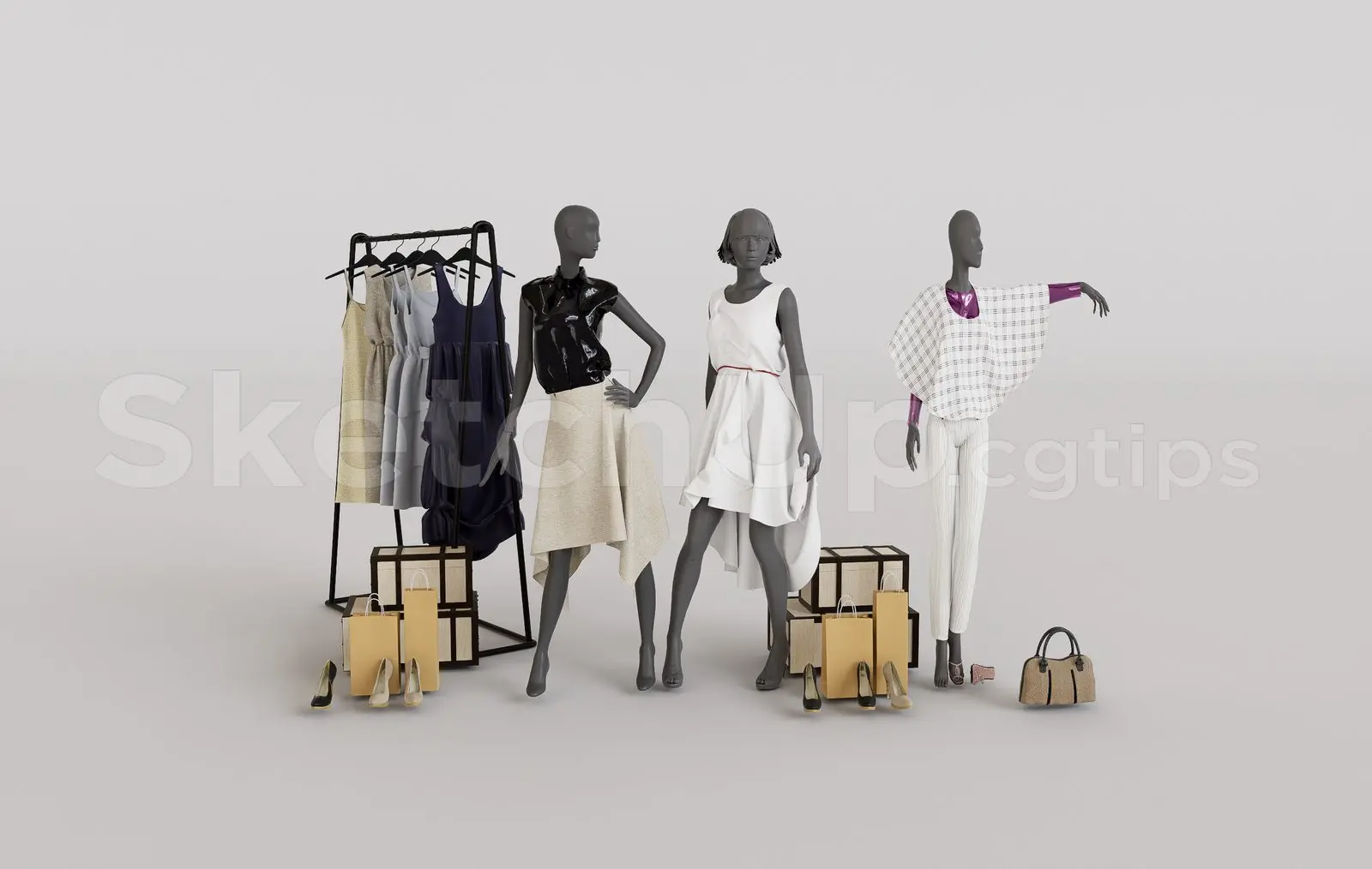 A Mannequin For Fashion Clothing