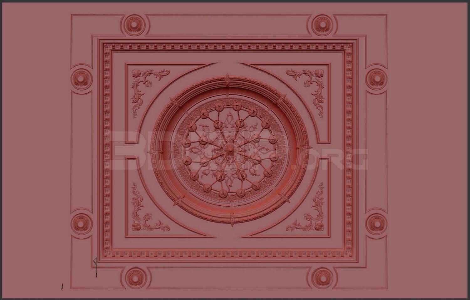 Neoclassical Plaster Ceiling