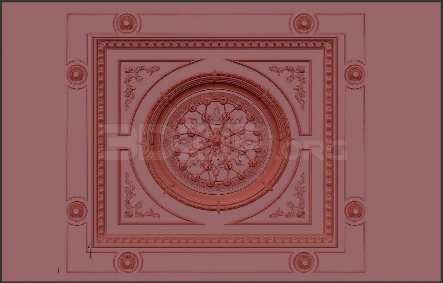 Neoclassical Plaster Ceiling