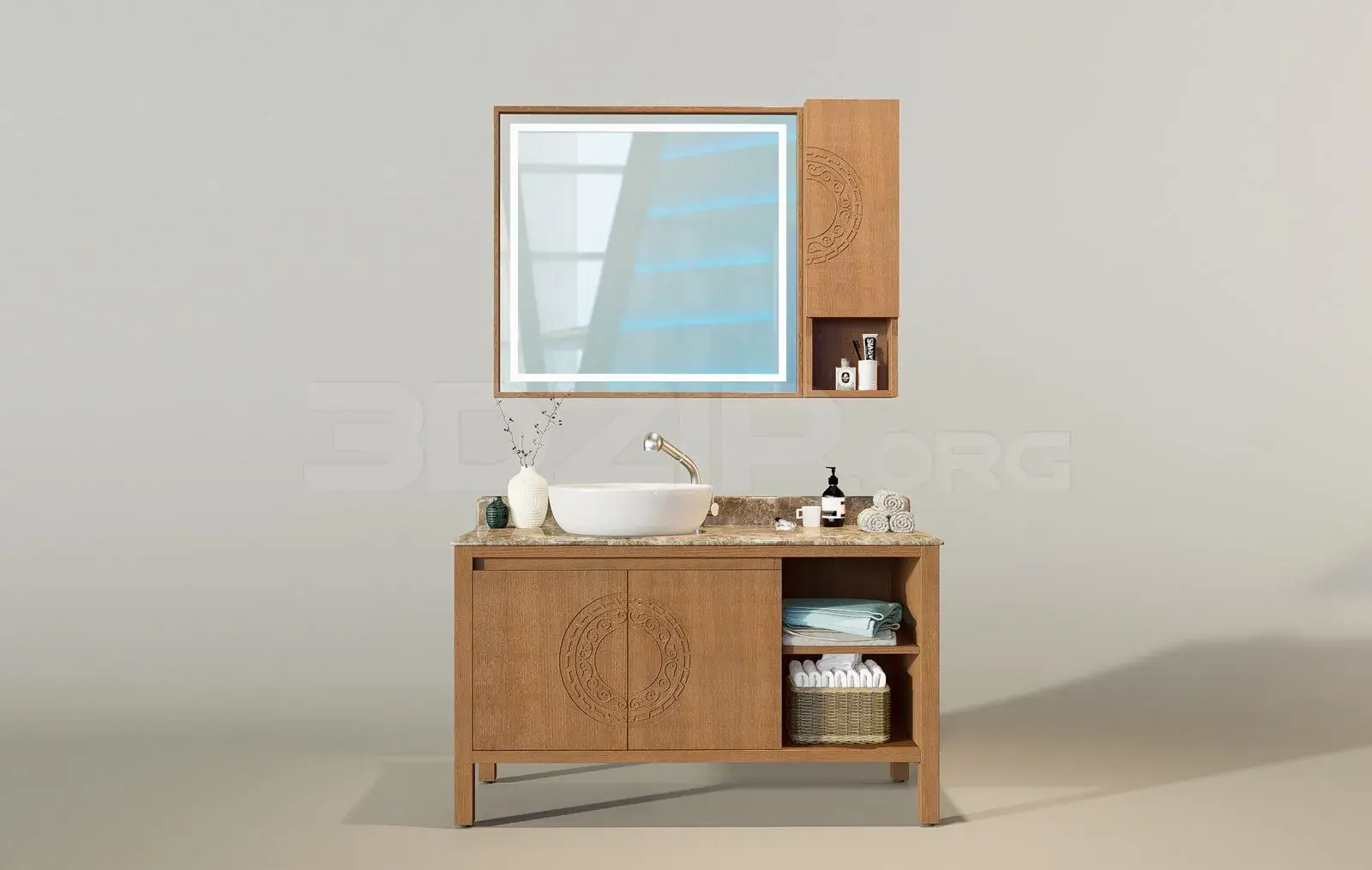 Cabinet With Washbasin